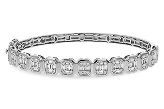 A320-54701: BANGLE .81 TW BAGUETTE 1.00 TW