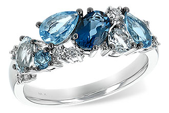 B235-09265: LDS RG 2.05 BLUE TOPAZ 2.16 TGW