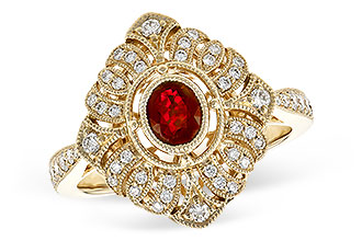 B318-75574: LDS RG .42 RUBY .80 TGW (5x4MM RUBY)