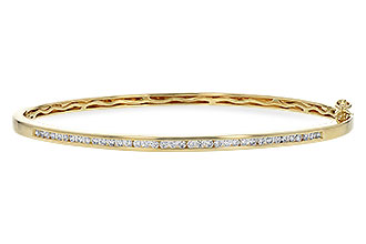 C235-13765: BANGLE BRACELET .50 TW