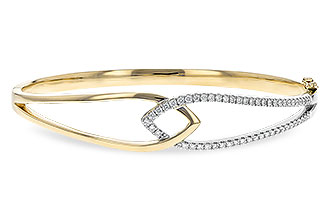 C235-16528: BANGLE BRACELET .50 TW