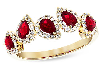 C318-74692: LDS RG .90 TW RUBY 1.14 TGW