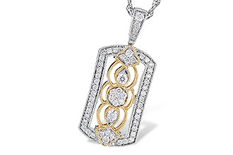 C318-78347: NECKLACE .33 TW