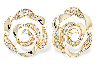 C319-66483: EARRINGS .25 TW