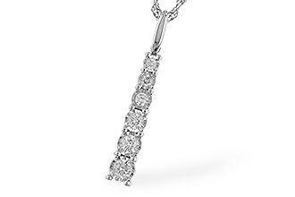 C319-71919: NECKLACE .25 TW
