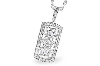 D318-78319: NECKLACE .40 TW
