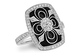 E046-04683: LDS ONYX & DIA RG .44 TW