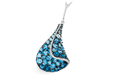 E233-31946: NECK 4.81 BLUE TOPAZ 4.94 TGW