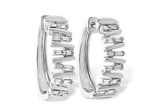 E236-04710: EARR .30 TW BAGUETTE DIAS