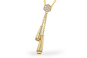 E320-55592: NECKLACE .11 TW