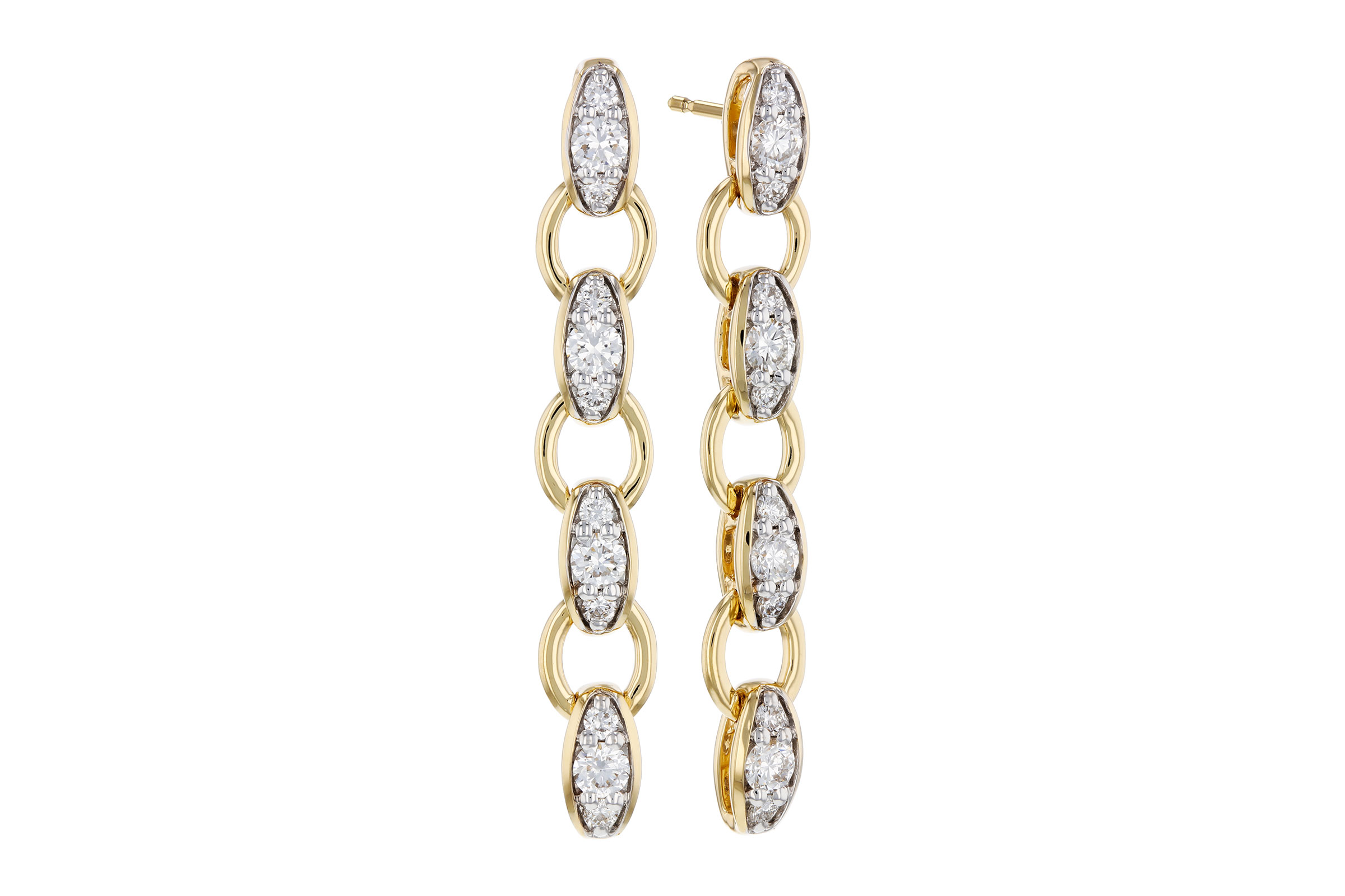 E321-46537: EARRINGS .65 TW