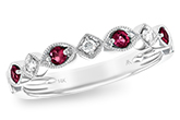 F138-74674: LDS WED RG .20 RUBY .26 TGW