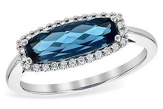 F236-04710: LDS RG 1.79 LONDON BLUE TOPAZ 1.90 TGW