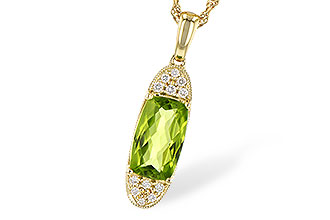 F318-80101: NECK 1.90 PERIDOT 2.00 TGW
