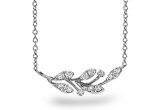G320-57364: NECKLACE .32 TW (18")