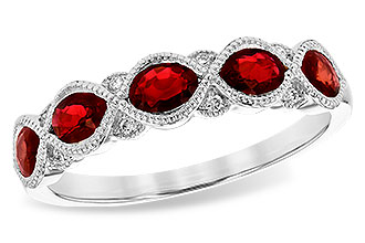 H236-07364: LDS WED RG 1.00 RUBY 1.04 TGW