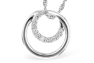 L318-79237: NECKLACE .15 TW