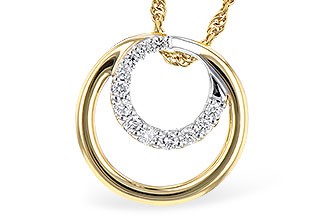 L318-79237: NECKLACE .15 TW