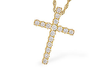 M319-63764: NECKLACE .50 TW