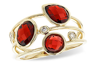 M319-65555: LDS RG 3.07 TW GARNET 3.12 TGW